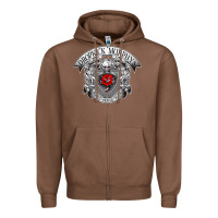 Chestnut dropkick murphy Zipper Hoodie - linhVisuals