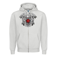 Dove Grey dropkick murphy Zipper Hoodie - linhVisuals