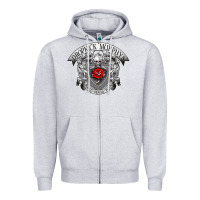 Heather Grey dropkick murphy Zipper Hoodie - linhVisuals