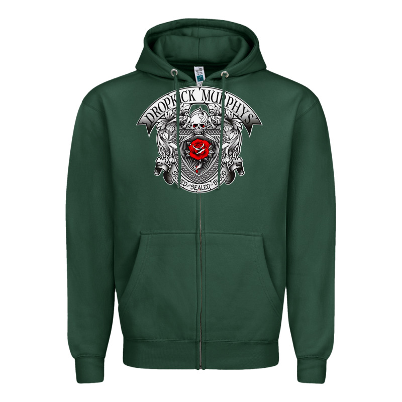Dropkick Murphy Zipper Hoodie by linhVisuals | Teevron