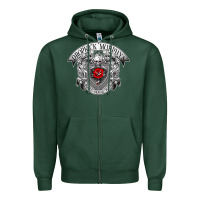 Sports Green dropkick murphy Zipper Hoodie - linhVisuals