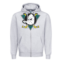 The Mighty Ducks Classic Zipper Hoodie | Teevron