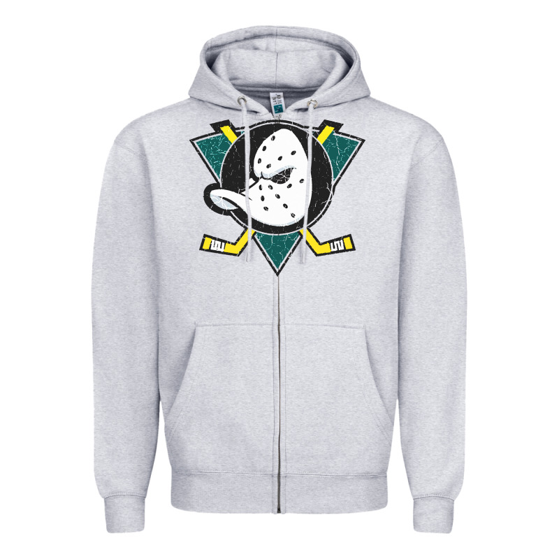 The Mighty Ducks Classic Zipper Hoodie by linhVisuals | Teevron