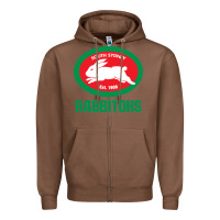 Chestnut south sidney rabbitohs Zipper Hoodie - linhVisuals