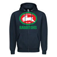 Navy south sidney rabbitohs Zipper Hoodie - linhVisuals
