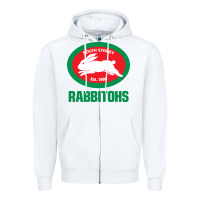 White south sidney rabbitohs Zipper Hoodie - linhVisuals