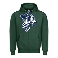 Sports Green ambrose university fighting bees Zipper Hoodie - linhVisuals