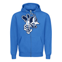 True Royal ambrose university fighting bees Zipper Hoodie - linhVisuals