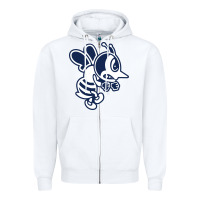 White ambrose university fighting bees Zipper Hoodie - linhVisuals