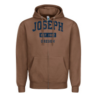 Chestnut joseph oregon or vintage sports established navy design t shirt Zipper Hoodie - linhVisuals