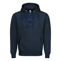 Navy joseph oregon or vintage sports established navy design t shirt Zipper Hoodie - linhVisuals