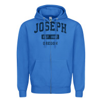 True Royal joseph oregon or vintage sports established navy design t shirt Zipper Hoodie - linhVisuals