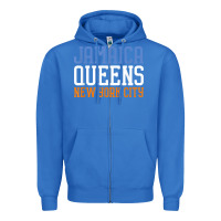 True Royal jamaica queens new york ny t shirt Zipper Hoodie - linhVisuals
