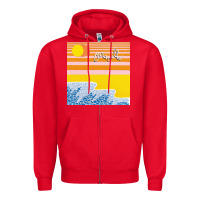 Red Polo & Pan - Caravelle Zipper Hoodie - linhVisuals
