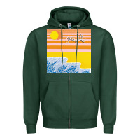 Sports Green Polo & Pan - Caravelle Zipper Hoodie - linhVisuals