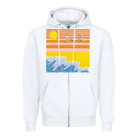 White Polo & Pan - Caravelle Zipper Hoodie - linhVisuals