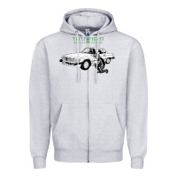 Heather Grey Title Fight Trending Zipper Hoodie - linhVisuals
