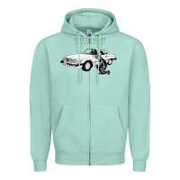 Seafoam Title Fight Trending Zipper Hoodie - linhVisuals