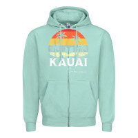 Seafoam kauai hawaii chicken lover souvenir t shirt Zipper Hoodie - linhVisuals