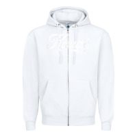White kauai hawaii vintage retro t shirt Zipper Hoodie - linhVisuals