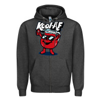 Charcoal Heather Kool-Af Zipper Hoodie - linhVisuals