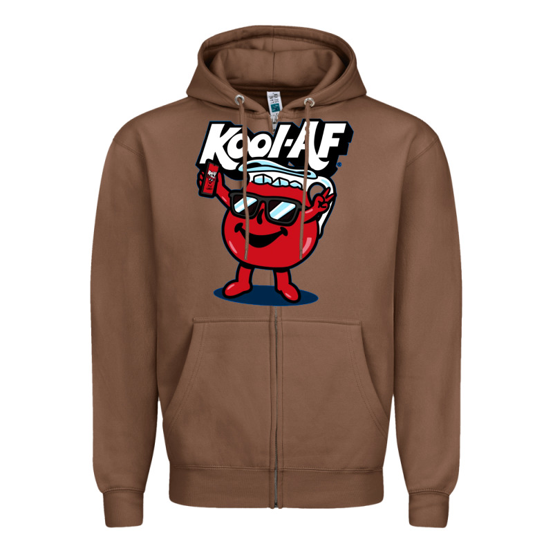 Kool-af Zipper Hoodie by linhVisuals | Teevron