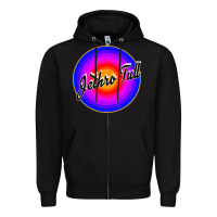 Black jethro tull Zipper Hoodie - linhVisuals