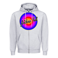 Heather Grey jethro tull Zipper Hoodie - linhVisuals