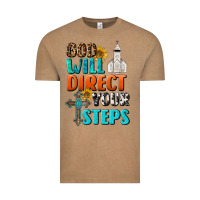 Vintage Coffee God Will Direct Your Steps Vintage Tee - BundleAndBundleShop