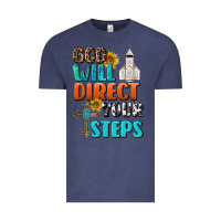 Vintage Denim God Will Direct Your Steps Vintage Tee - BundleAndBundleShop