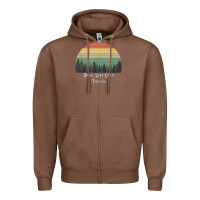 Chestnut deam lake state Zipper Hoodie - linhVisuals