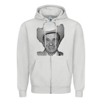 Dove Grey profile ernest tubb famous Zipper Hoodie - linhVisuals