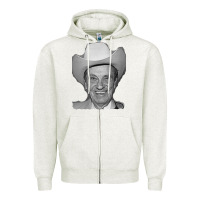 Oatmeal Heather profile ernest tubb famous Zipper Hoodie - linhVisuals