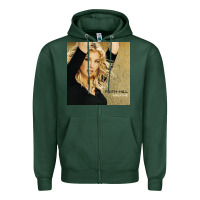 Sports Green faith hill   breathe Zipper Hoodie - linhVisuals