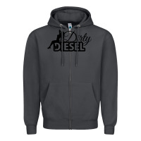 Smoke Dirty Diesel Sexy Zipper Hoodie - linhVisuals