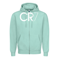 Seafoam Cristiano CR7 Zipper Hoodie - linhVisuals