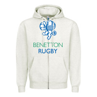Benetton Rugby In Italy Zipper Hoodie | Teevron
