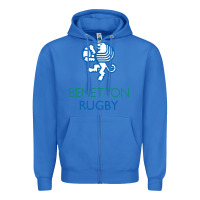 True Royal benetton rugby in italy Zipper Hoodie - linhVisuals