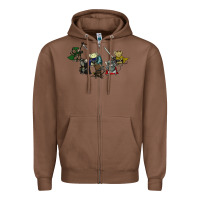 Chestnut mouse guard Zipper Hoodie - linhVisuals