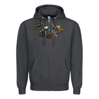 Smoke mouse guard Zipper Hoodie - linhVisuals