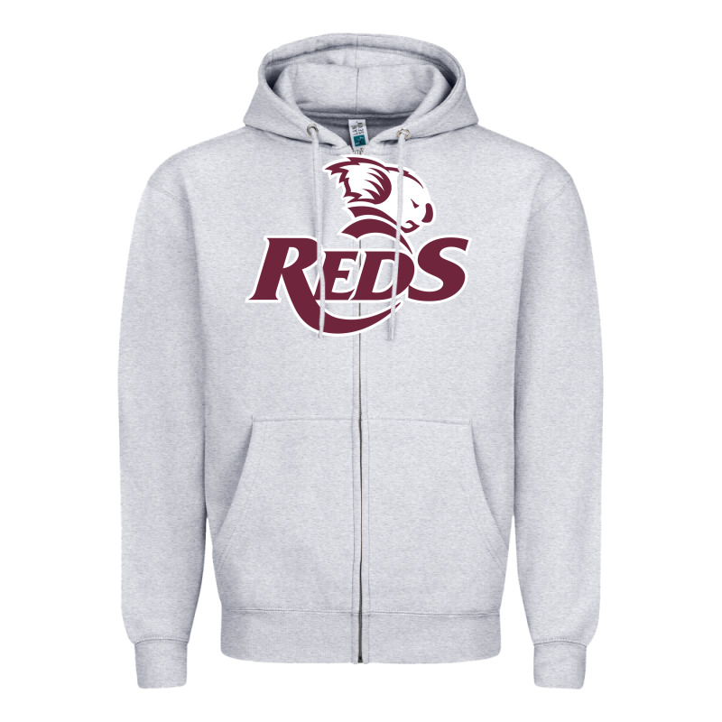 Reds Rugby Australia Zipper Hoodie by linhVisuals | Teevron