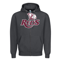 Smoke reds rugby australia Zipper Hoodie - linhVisuals