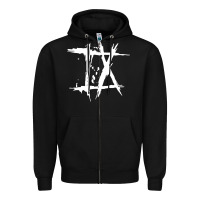 Black Ice Nine Kills - INK Zipper Hoodie - linhVisuals