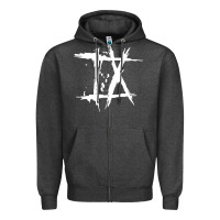 Charcoal Heather Ice Nine Kills - INK Zipper Hoodie - linhVisuals