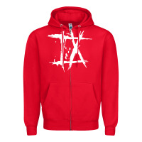 Red Ice Nine Kills - INK Zipper Hoodie - linhVisuals