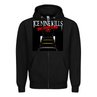 Black ice nine kills 16 Zipper Hoodie - linhVisuals