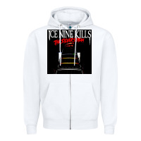 White ice nine kills 16 Zipper Hoodie - linhVisuals
