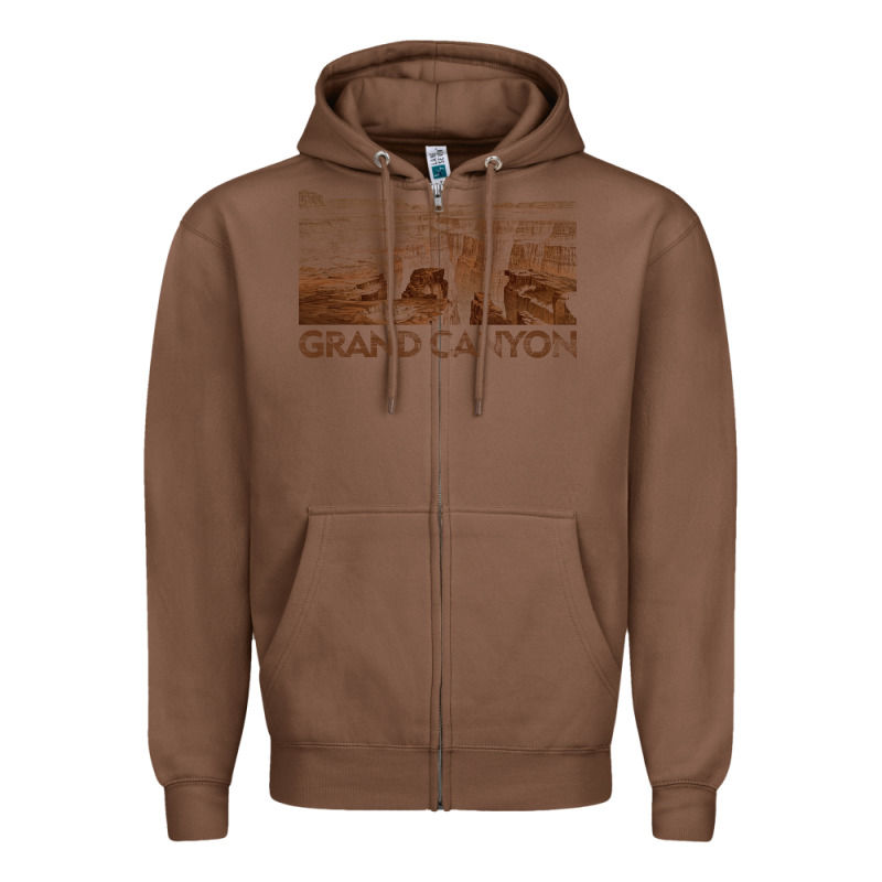 Grand Canyon Zipper Hoodie by linhVisuals | Teevron