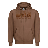 Chestnut grand canyon Zipper Hoodie - linhVisuals