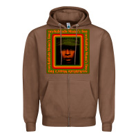 Chestnut erykah badu Mama's Gun Zipper Hoodie - linhVisuals